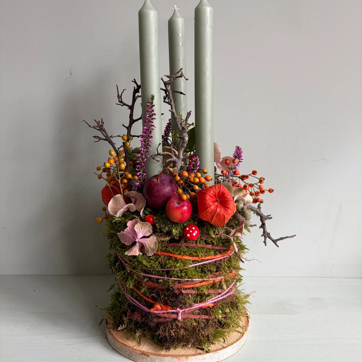 Kaarsentaart Herfst